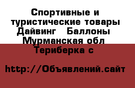 Спортивные и туристические товары Дайвинг - Баллоны. Мурманская обл.,Териберка с.